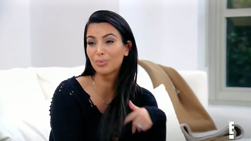 Kim Kardashian bei "Keeping up with the Kardashians"