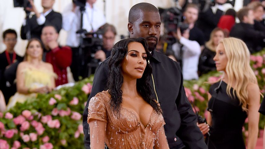 Kim Kardashian West und Kanye West im Jahr 2019