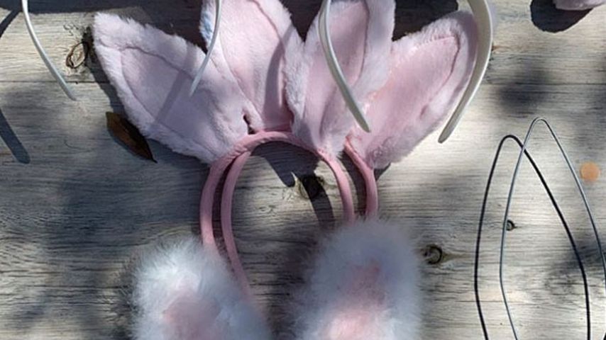 Hasenohren von Kim Kardashians Kids