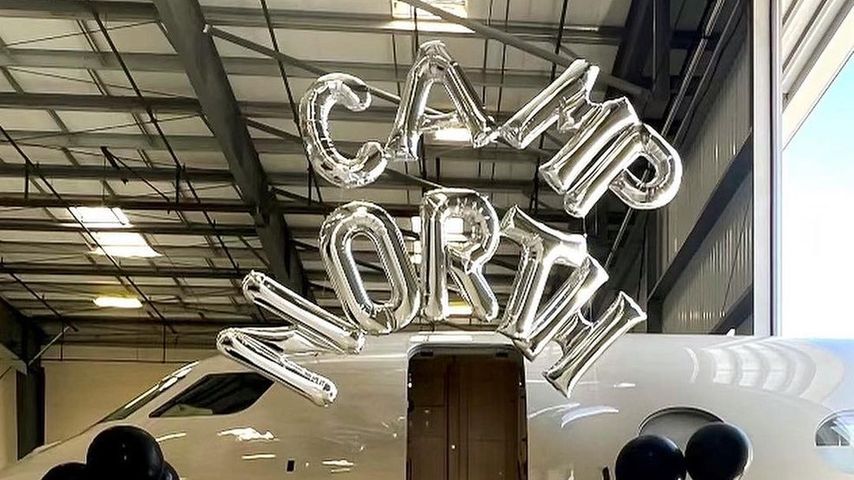 Kim Kardashians Privatjet für Norths Geburtstag