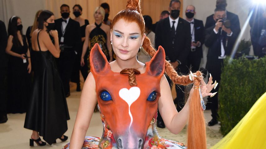 Kim Petras bei der Met Gala 2021