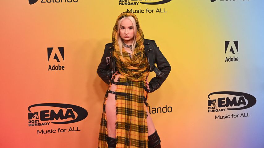 Kim Petras bei den MTV EMAs in Budapest