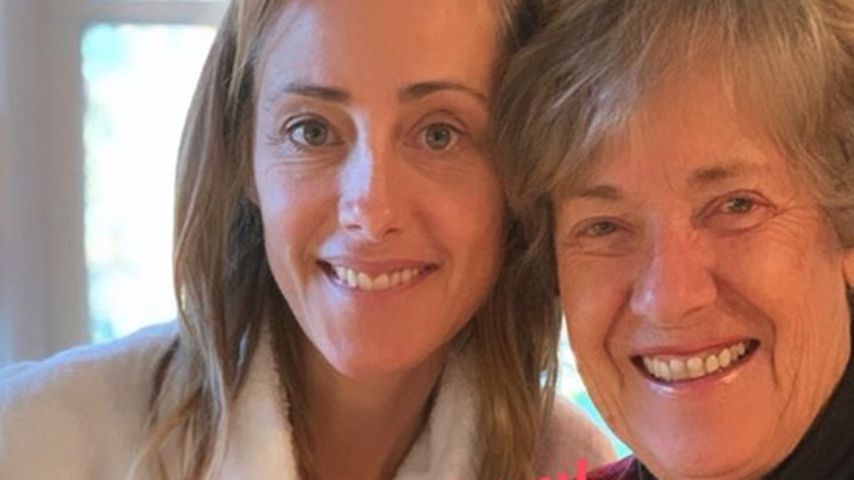 Kim Raver mit ihrer Mutter an Thanksgiving 2019
