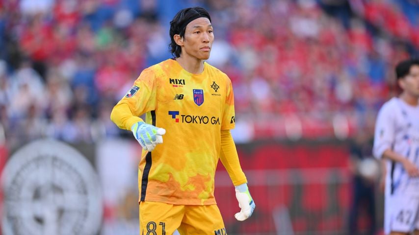 Kim Seung-Gyu im J1-100-Year-Vision-League-Spiel Urawa Red Diamonds gegen FC Tokyo in Saitama, Mai 2026