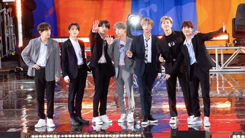 Kim Tae-hyung, Park Ji-min, Jungkook, Suga, Kim Seok-jin, RM und J-Hope von BTS