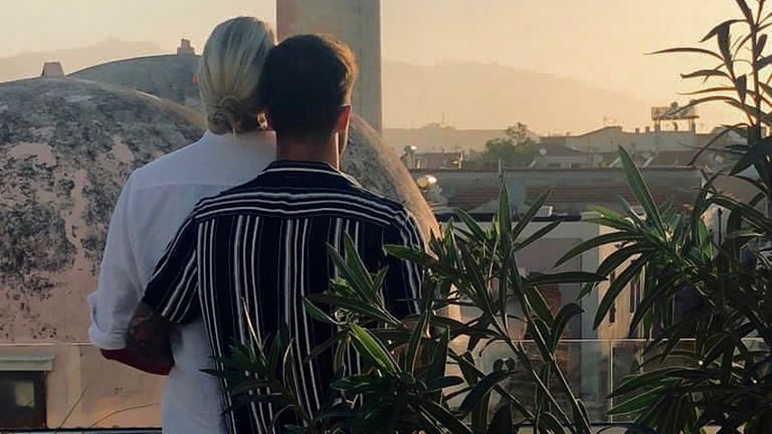 "Schönste Reise bist du": Kim Tränka und Maurice total happy