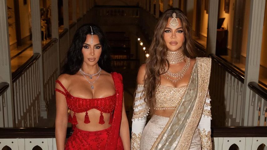 Kim und Khloé Kardashian im Juli 2024