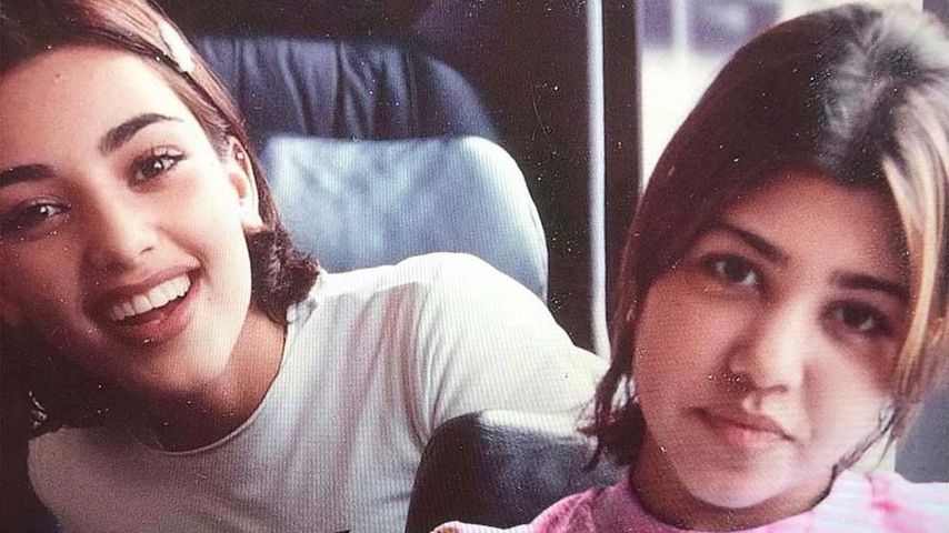 Kim Kardashian teilt Throwback-Pic von 1994 mit Kourtney