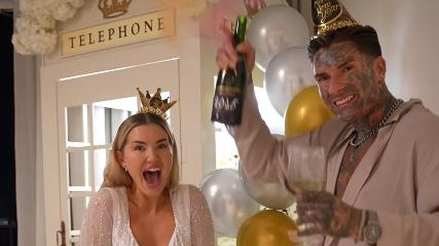 Kim Virginia und Nikola haben Silvester zusammen gefeiert