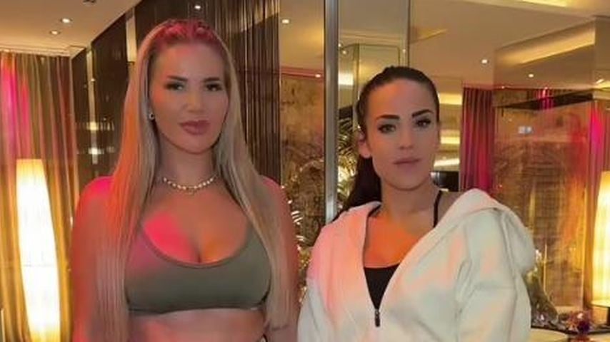 Kim Virginia Hartung und Elena Miras, Realitystars