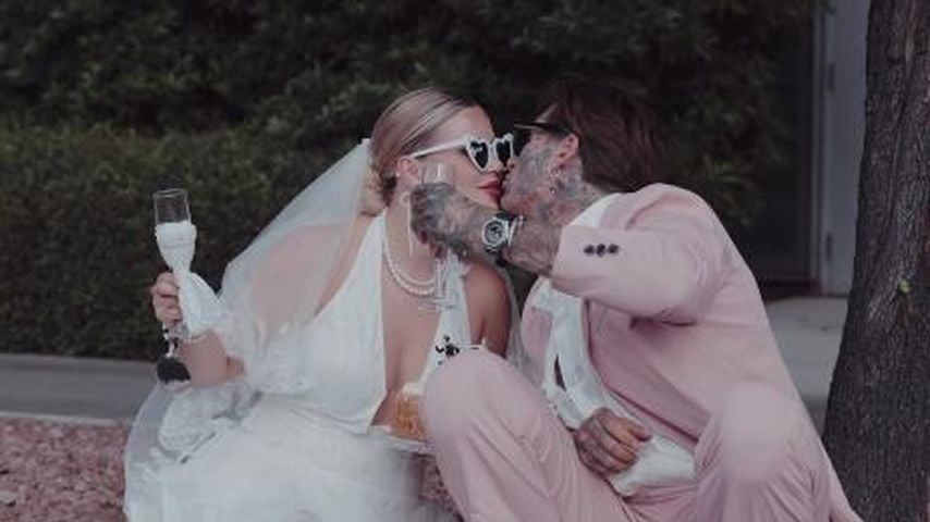 So bodenständig feierten Kim Virginia und Nikola ihr Jawort