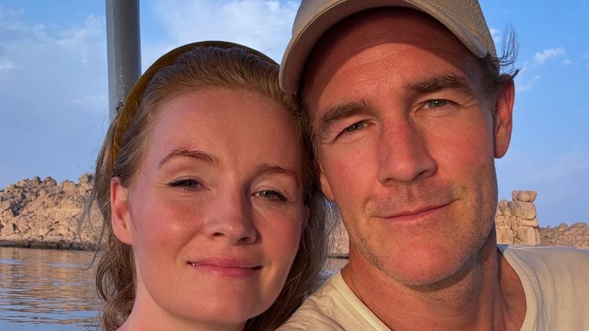 Kimberly und James Van Der Beek im August 2024