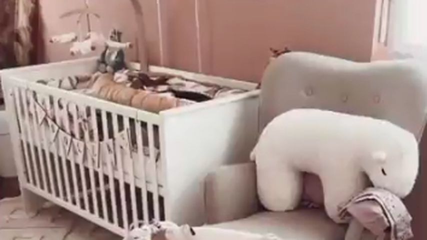 Kinderzimmer von Solea, Tochter von Sarah Engels
