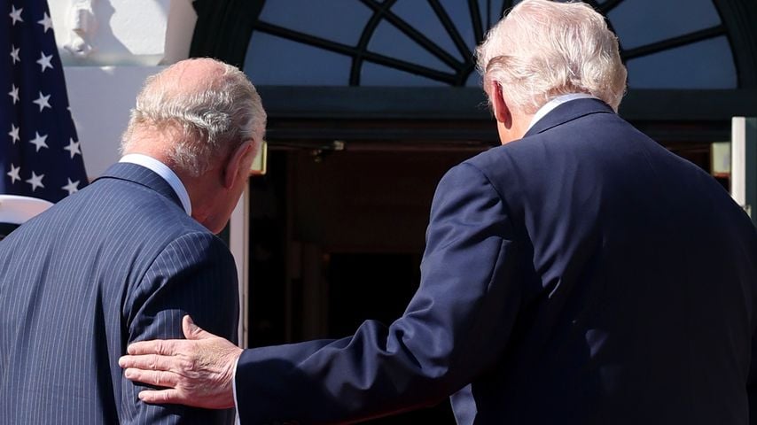 King Charles und Donald Trump beim Staatsbesuch in Washington
