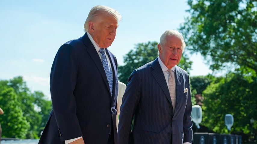 Historischer Moment: König Charles zu Gast bei Donald Trump