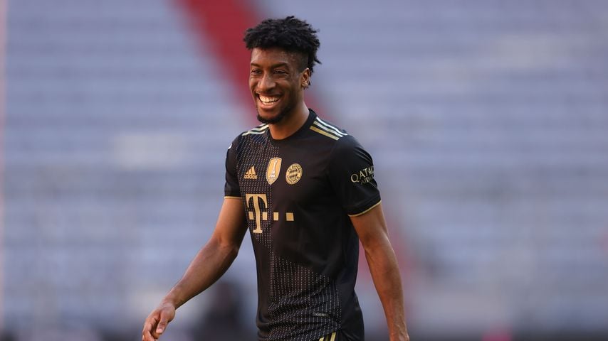 Kingsley Coman in der Allianz Arena in München