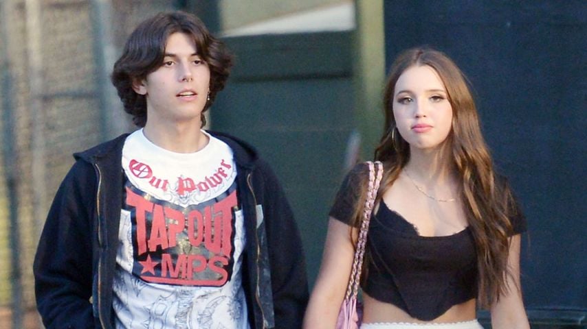 Kingston Rossdale und seine Freundin Lola im Mai 2022