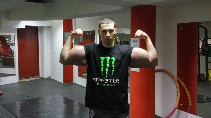 Kirill Tereshin, bekannt als "Russischer Popeye"