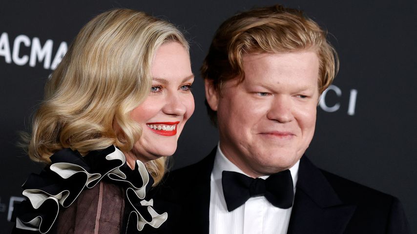 Kirsten Dunst mit ihrem Verlobten Jesse Plemons