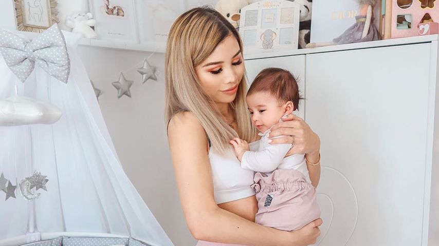 Kisu mit ihrer Tochter Milena