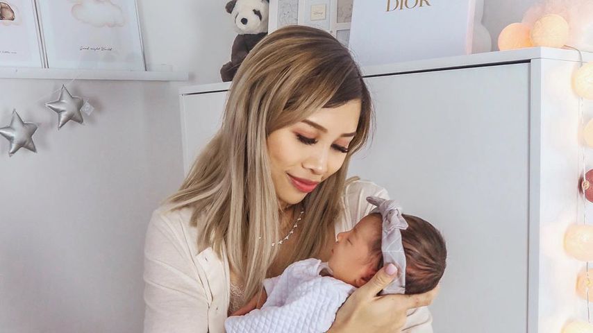 Kisu mit ihrer Tochter Milena