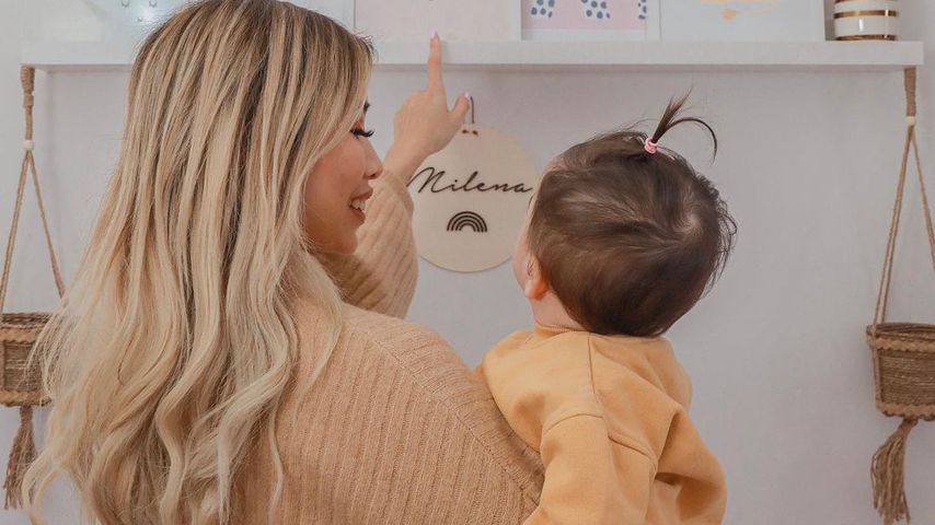 Kisu mit ihrer Tochter Milena