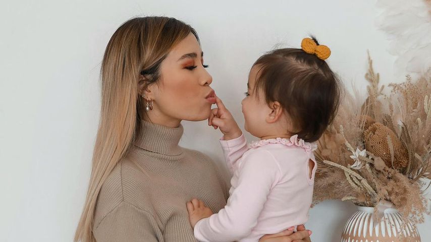 Kisu mit ihrer Tochter Milena