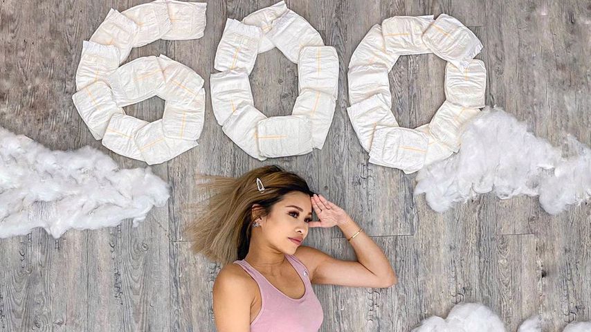 Mit Windel-Bild: Neu-Mama Kisu feiert Follower-Boom
