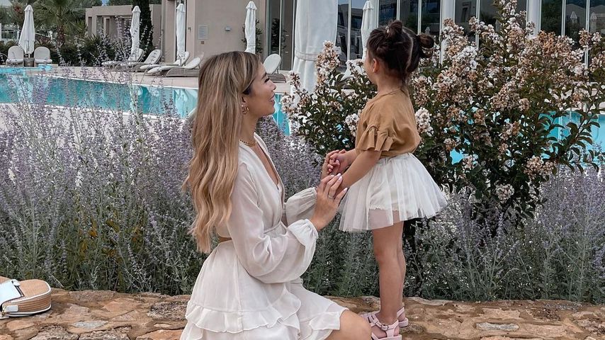 Influencerin Kisu mit ihrer Tochter Milena