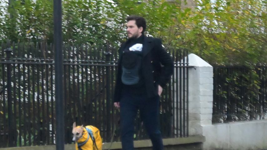 Nach Geburt: Kit Harington geht mit seinem Baby spazieren