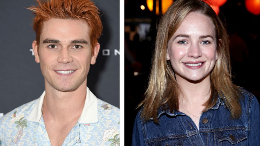 Collage: KJ Apa und Britt Robertson