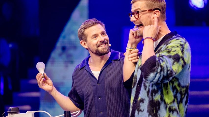 Klaas Heufer-Umlauf mit Joko Winterscheidt bei "Joko & Klaas gegen ProSieben"