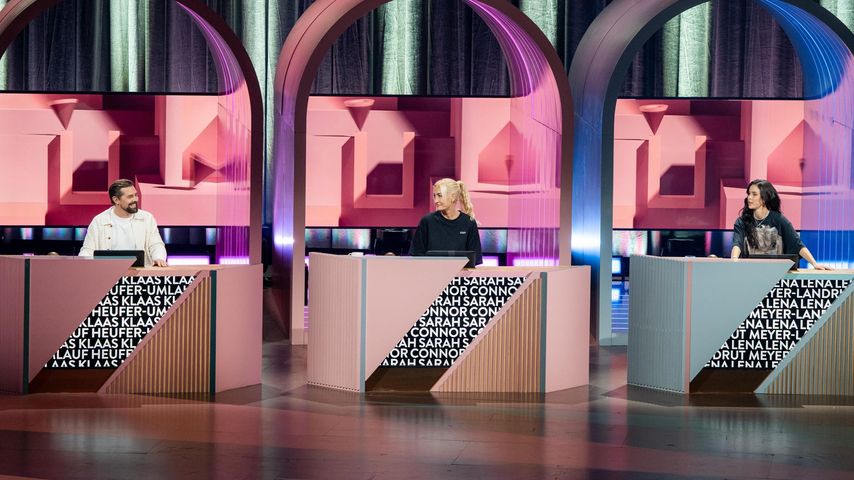 Klaas Heufer-Umlauf, Sarah Connor und Lena Meyer-Landrut bei "Wer stiehlt mir die Show?"