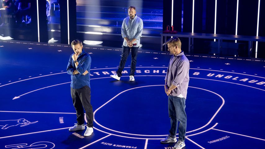 Klaas Heufer-Umlauf, Steven Gätjen und Joko Winterscheidt bei "Joko & Klaas gegen ProSieben"