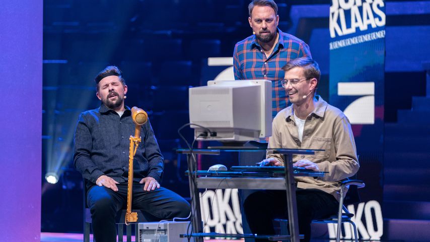 Klaas Heufer-Umlauf, Steven Gätjen und Joko Winterscheidt bei "Joko & Klaas gegen ProSieben"