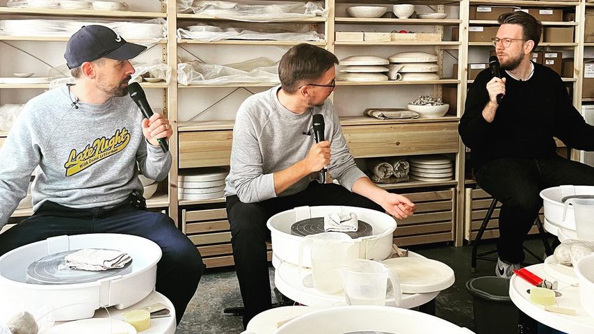 Klaas Heufer-Umlauf, Thomas Schmitt und Jakob Lundt, Juni 2023