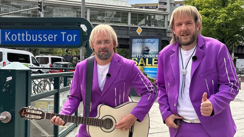 Klaas Heufer-Umlauf und Jakob Lundt, Mai 2023