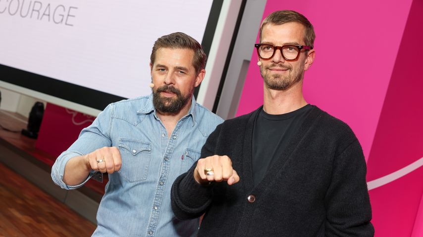 Klaas Heufer-Umlauf und Joko Winterscheidt im Mai 2024 in Berlin