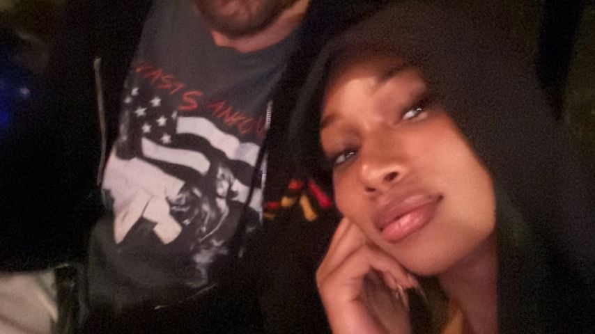 Klay Thompson und Megan Thee Stallion, Oktober 2025