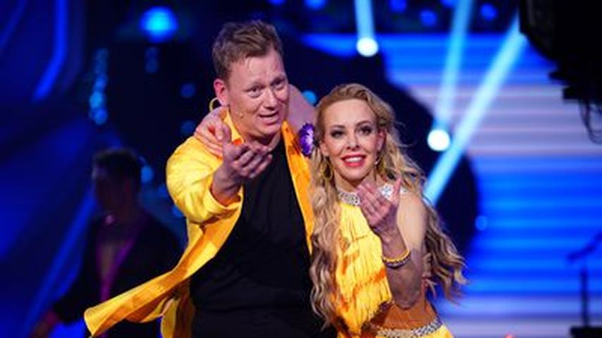 Knossi mit "Let's Dance"-Tanzpartnerin Isabel Evardsson