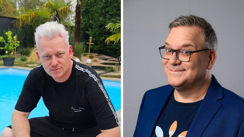 Collage: Knossi und Elton