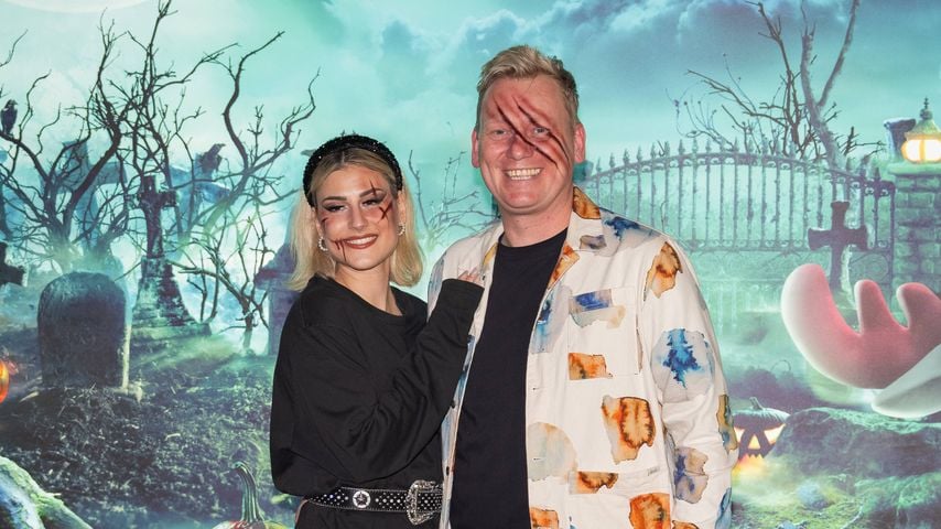 Am Ende: Knossi und Lia wagen sich in "härtestes Horrorhaus"