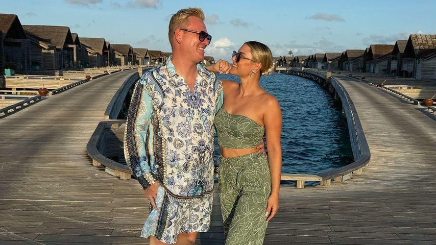 Malediven: Knossi teilt Einblicke in Flitterwochen mit Lia