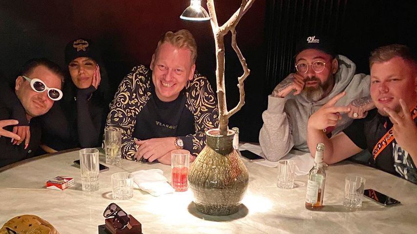Knossi und Sido in Berlin im Juli 2020