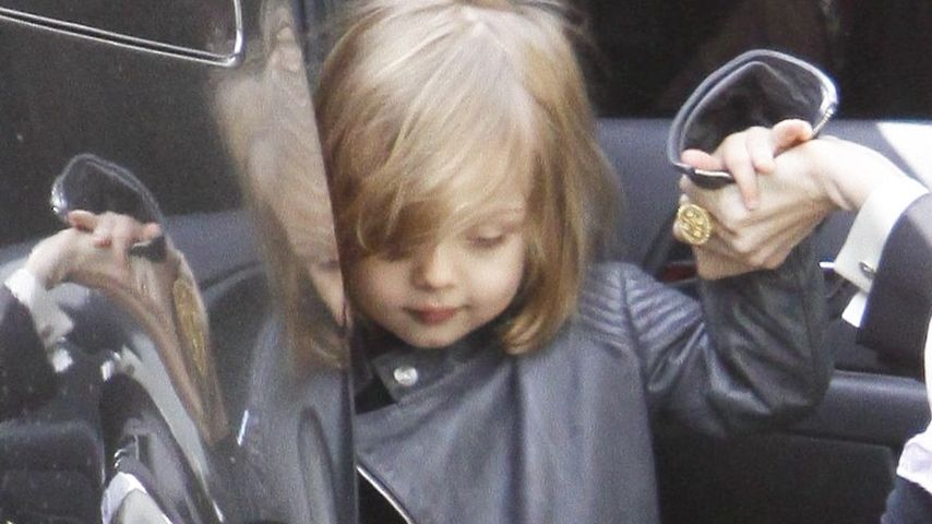 Emsig! So übte Knox Jolie-Pitt den Ringträger-Job