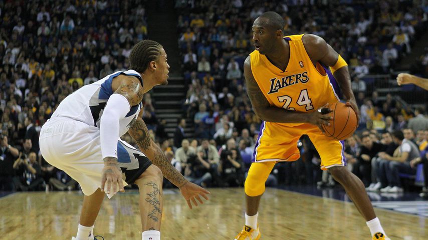 Kobe Bryant bei einem Lakers-Spiel