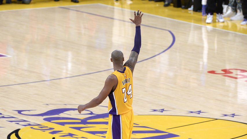 NBA-Legende tritt ab: Promis feiern Lakers-Star Kobe Bryant