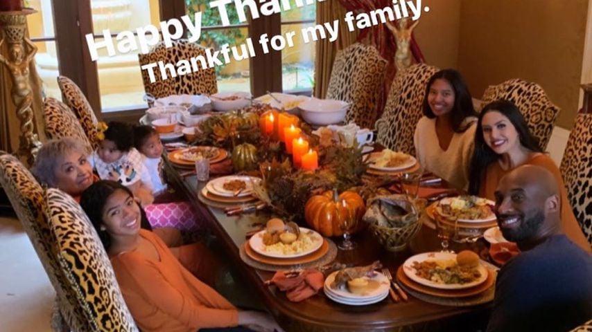 Kobe Bryant und Familie an Thanksgiving 2019