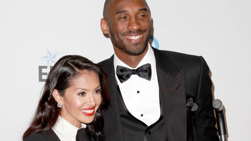 Kobe Bryant mit seiner Frau Vanessa