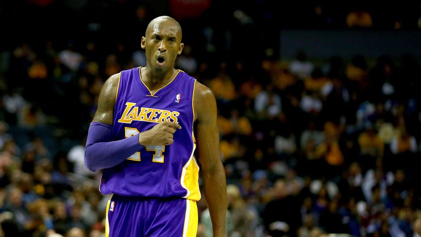 Kobe Bryant bei einem Spiel der Los Angeles Lakers, 2013
